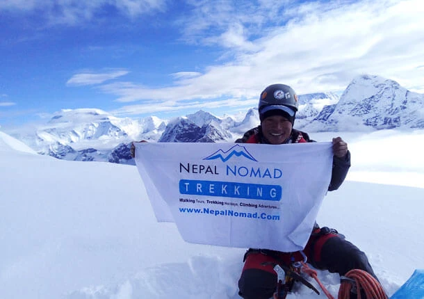 Mera Peak Altitude Map