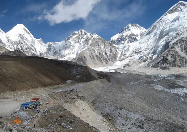 South Everest Base Camp Location
