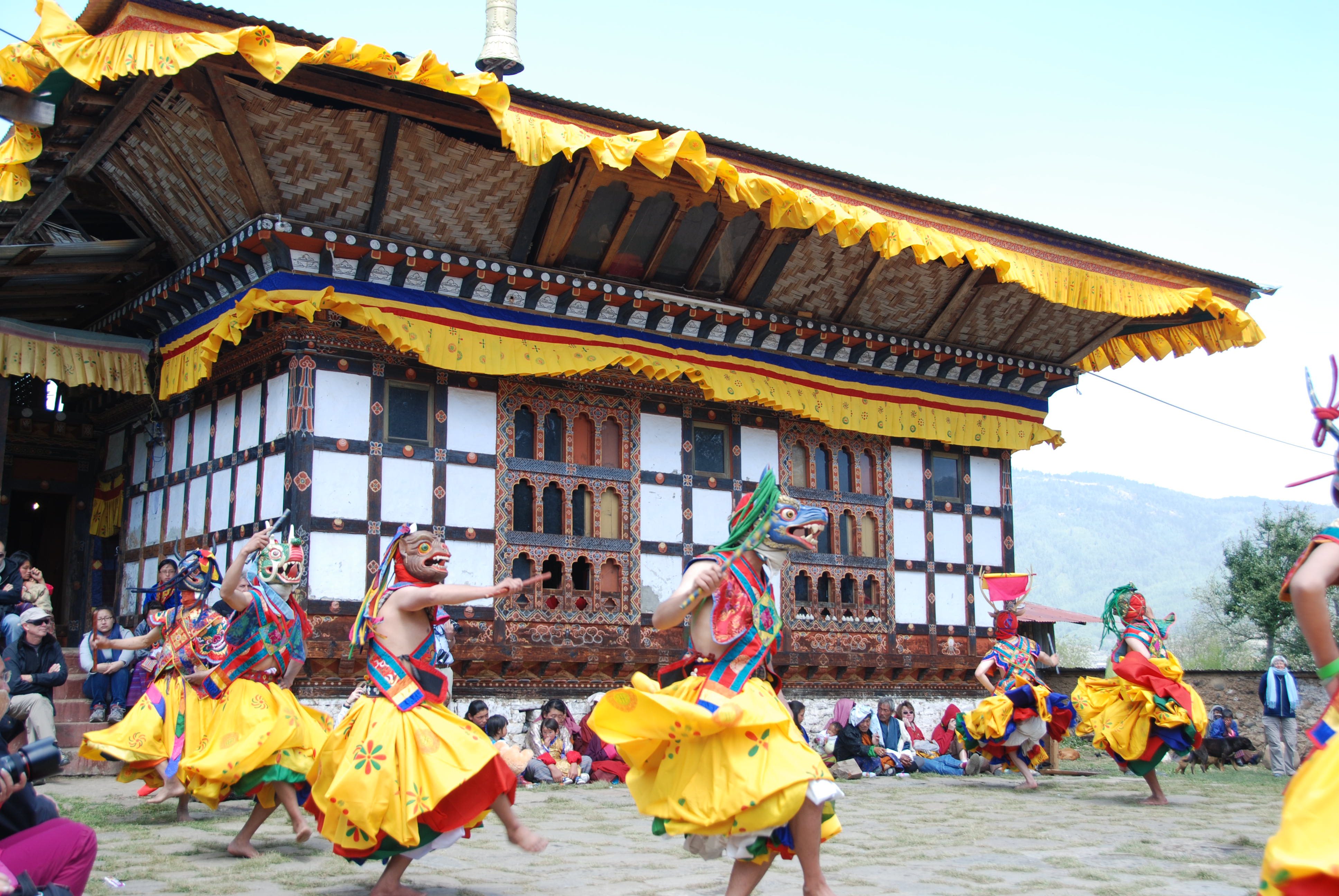 Bhutan Festival Dance