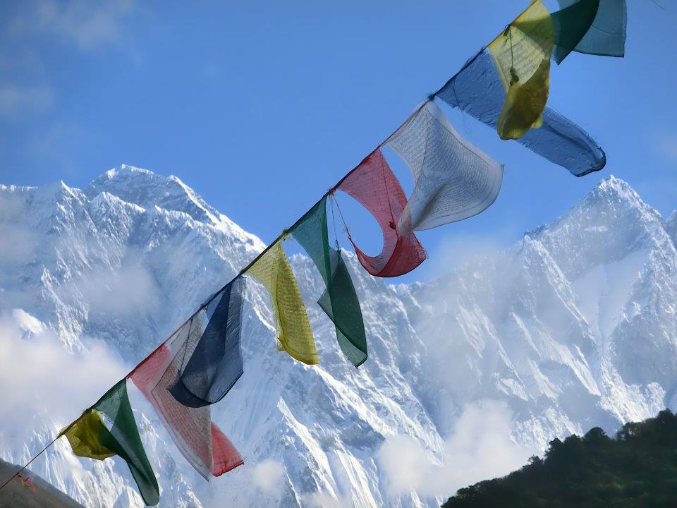 Everest View From Tengboche