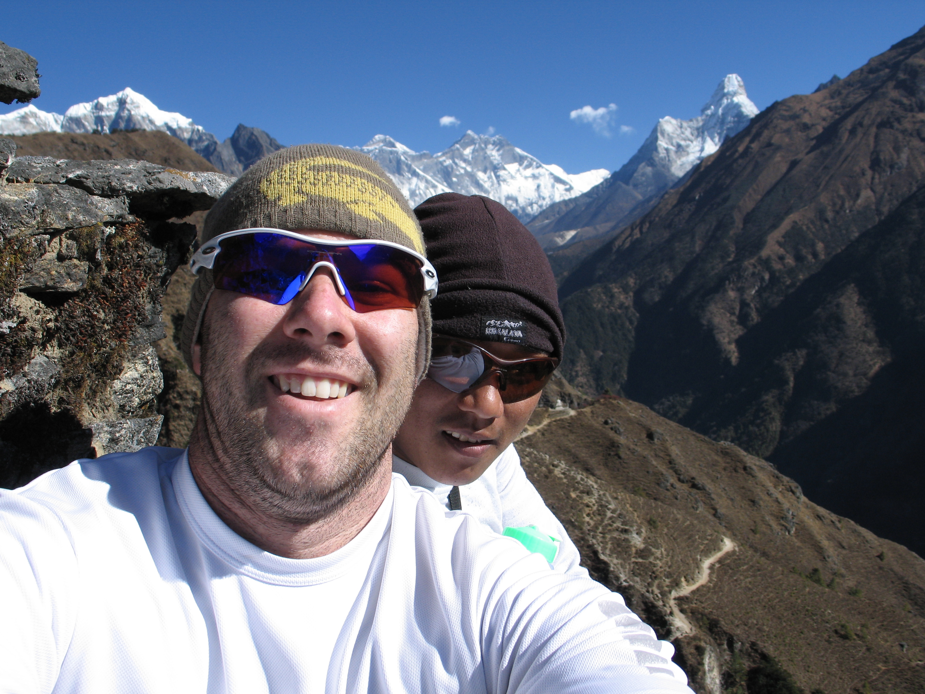 Everest Outlook in the background