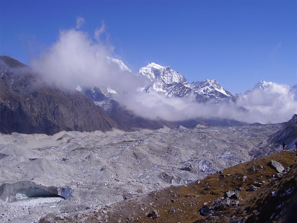 Eye View of-Ngozumpa Glacier