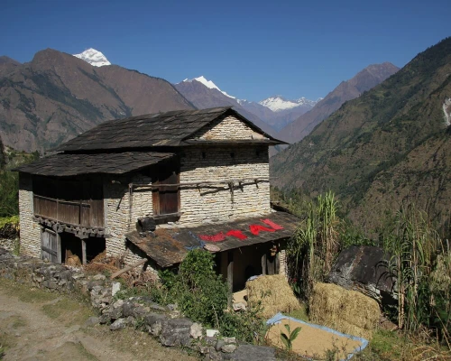 Annapurna Base Camp Trek Village House