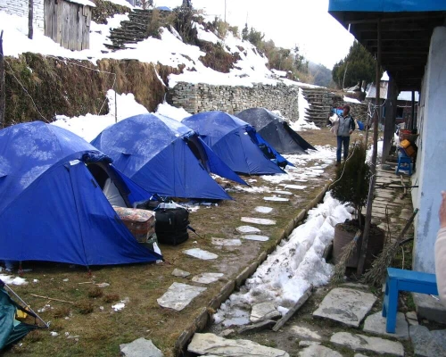 Annapurna Circuit Trek With Tilicho Lake Tent