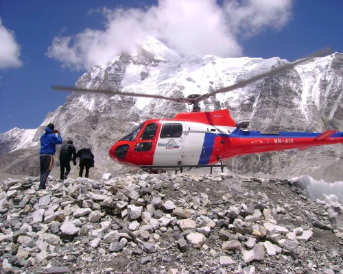Everest Base Camp Heli Trek Landing