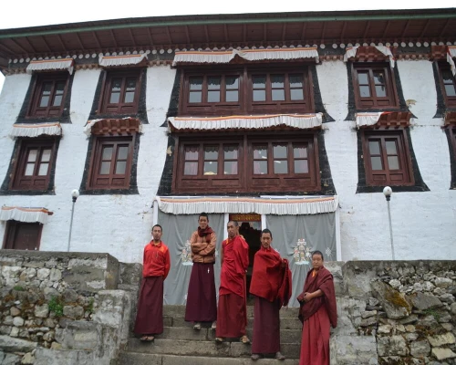 Everest Base Camp Short Trek Monks