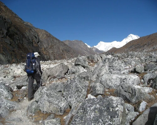 Everest Chola Pass Road