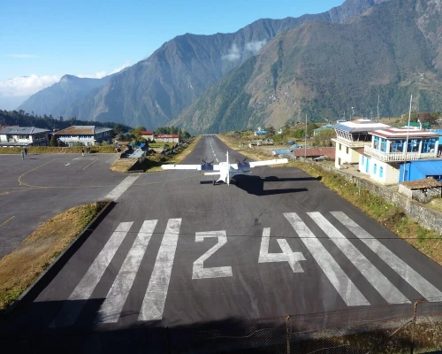 Island Peak Climbing Luka Airport