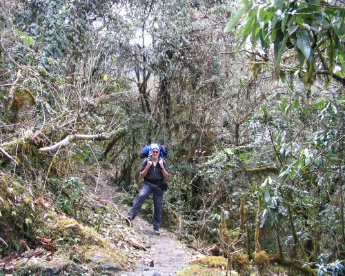 Khopra Danda Trek Route