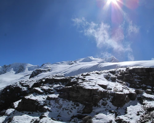 Mera Peak Climbing Sunshine